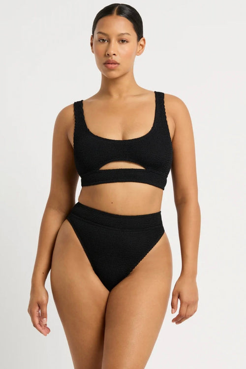 Sasha Crop Black Eco