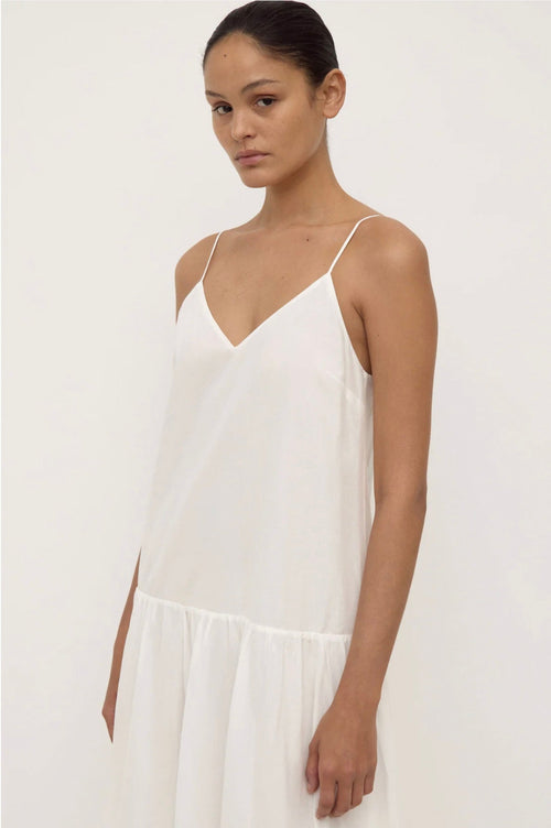 Masie Maxi Dress White