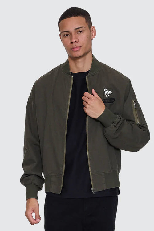 Rose Brigade Bomber Olive Night