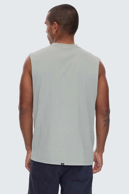 Merch Fit Muscle Tee Dirty Sage