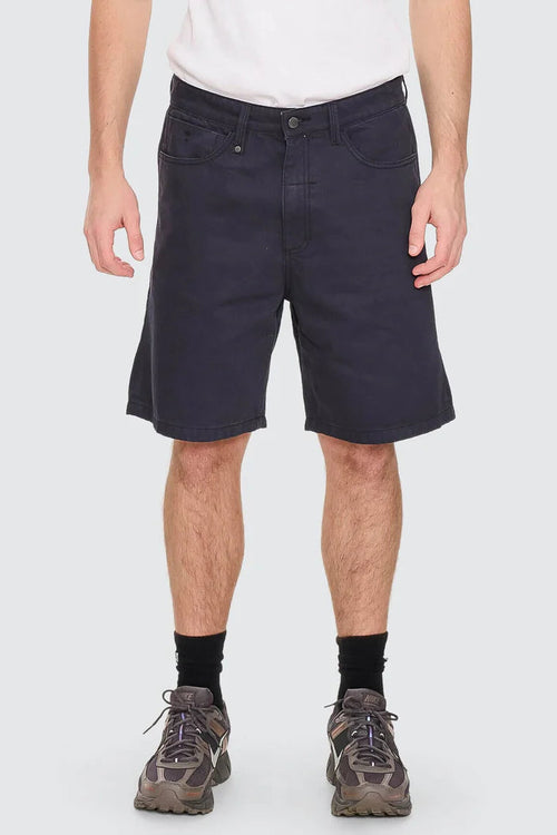 Slacker Relaxed Short Blue Graphite