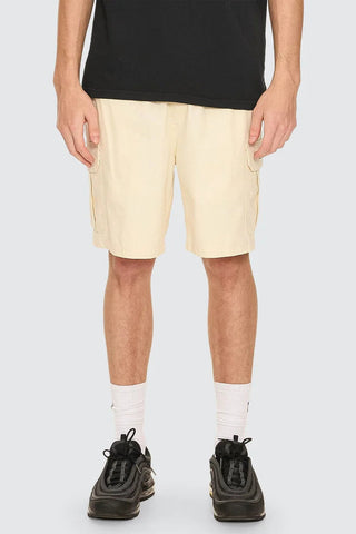 Bones Denim Shorts Ash Black