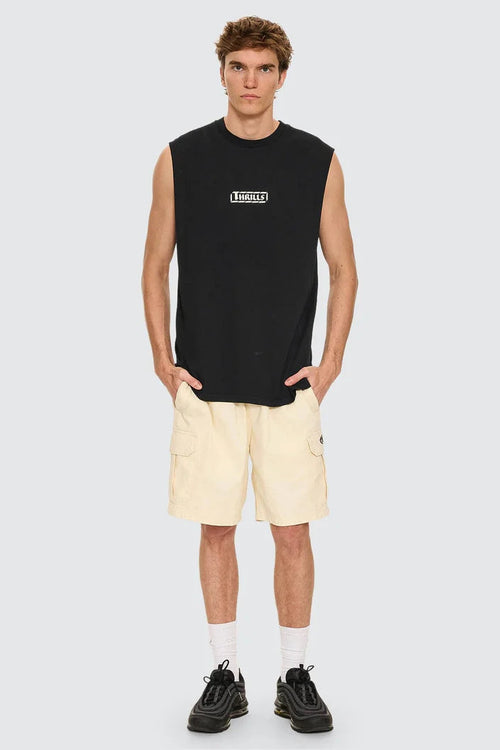 Bueno Elastic Cargo Short Unbleached