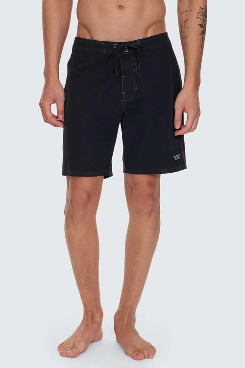 Minimal Boardshort Black Tarmac