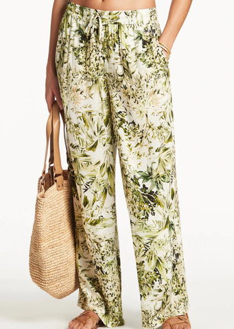 Assembly Kin Fleece Trackpant White Shop ATAMIRA online NZ Atamira