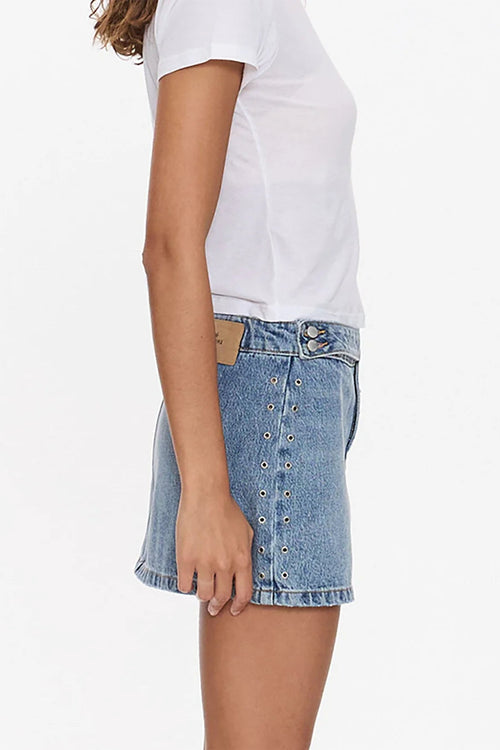 Tulli Studded Mini Skirt Rustic