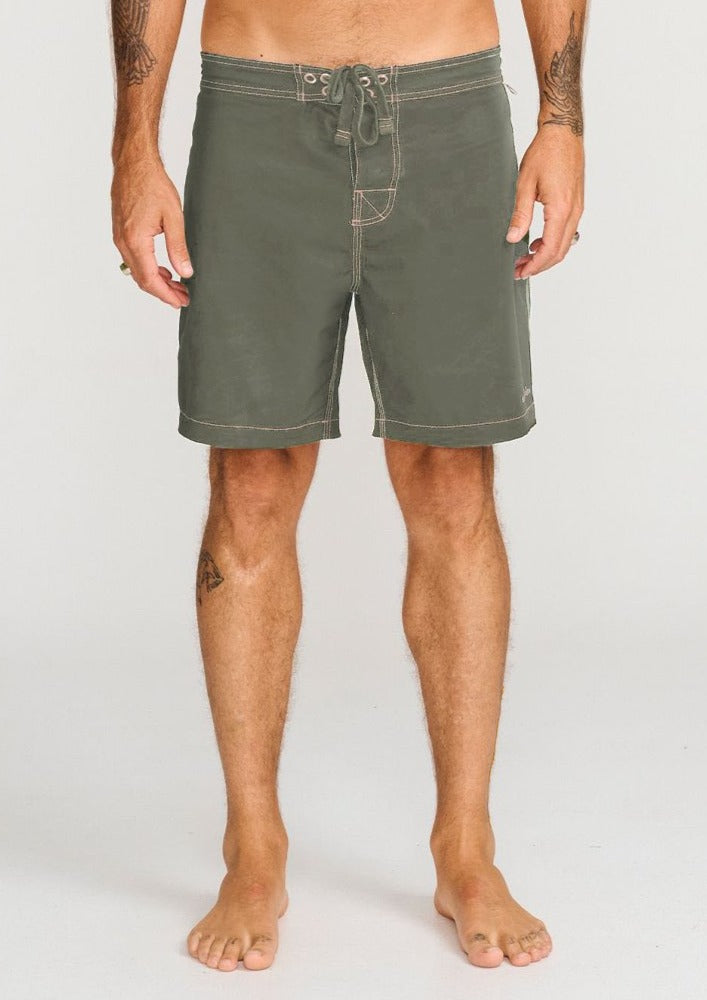 TCSS Cahoots Boardshorts Olive Oil