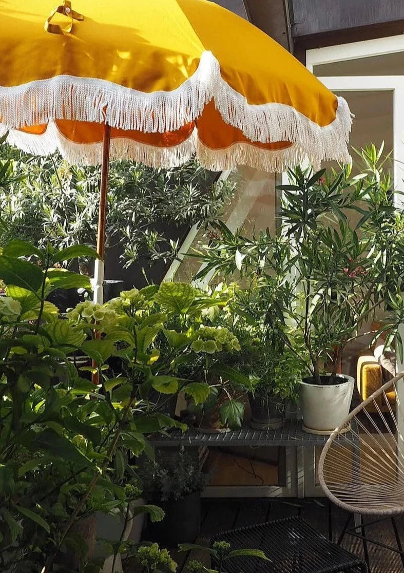 Vintage best sale outdoor umbrella