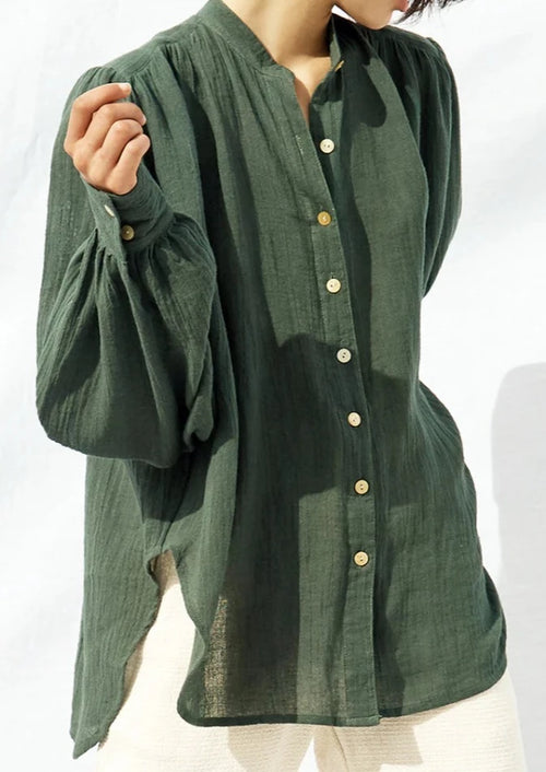 Edie Shirt Emerald