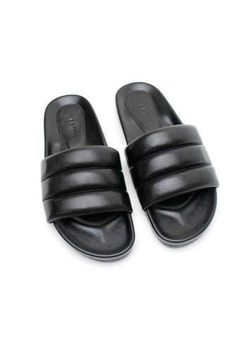 Plaited Sandal Black