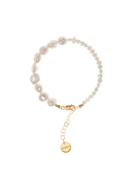 Vania Margarita Paraiso Bracelet Pearl/Gold