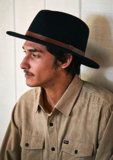 Brixton Messer Fedora Black