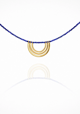 Temple Of The Sun Baye Necklace Gold