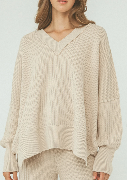 Vera Knit Sweater Sand