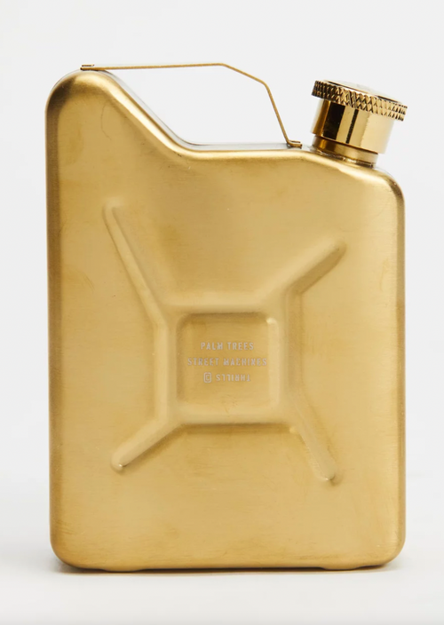 Military Flask Anti Brass