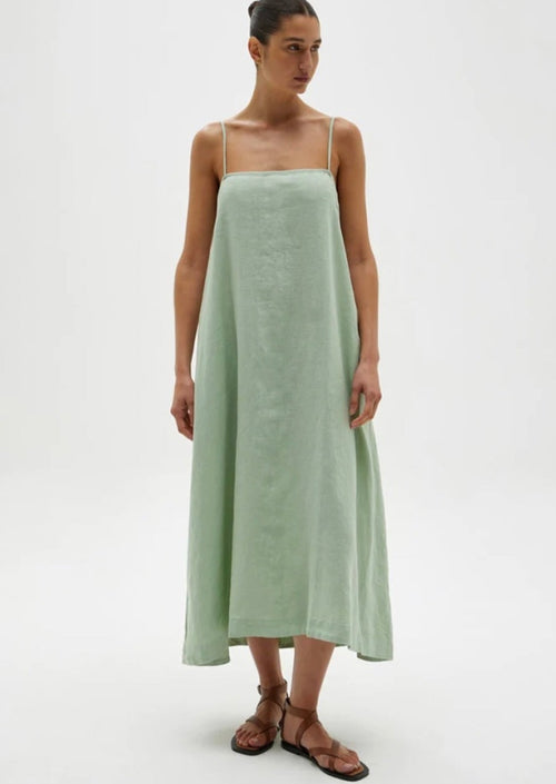 Tully Dress Teal Green