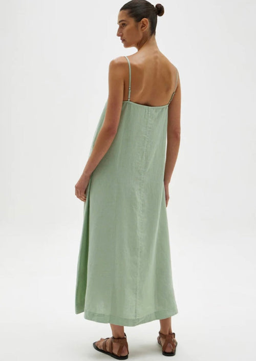 Tully Dress Teal Green