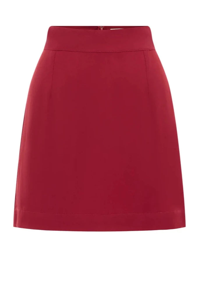 Evie Skirt Red