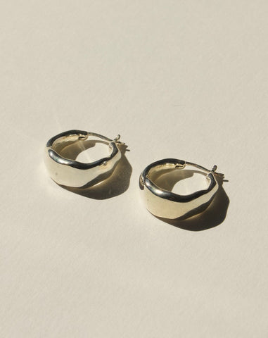 Shell Earrings Silver