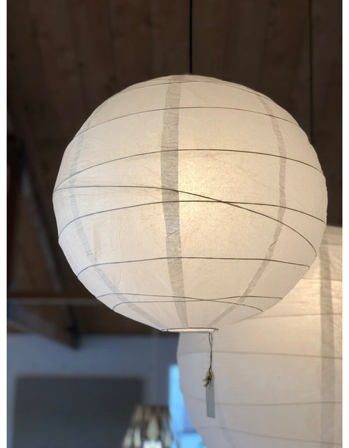 Paper Bamboo Lantern 40cm uneven