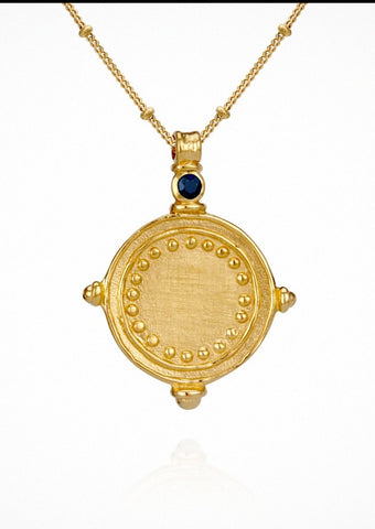 Temple Of The Sun Baye Necklace Gold