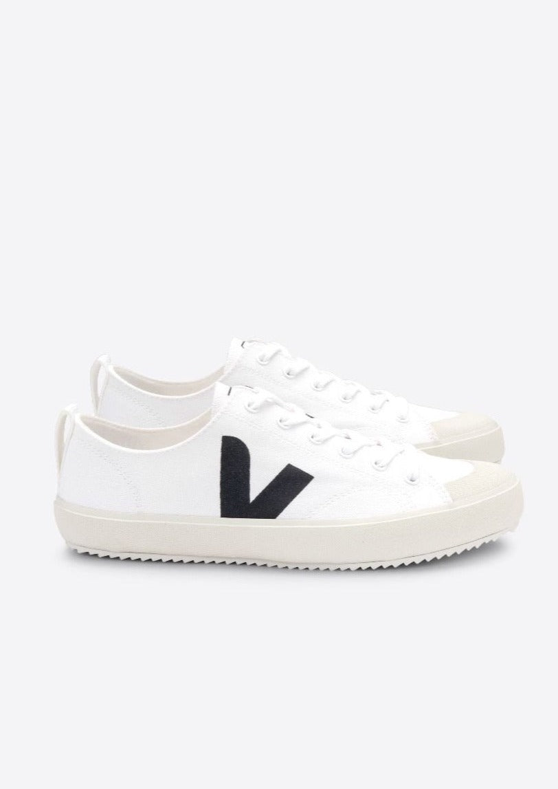 Veja Women's Nova Canvas White Black Shop ATAMIRA Online Store